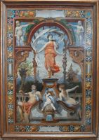 Antikes Jugendstil Gemälde Albert Freytag