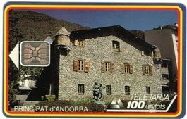 Telefonkarte Andorra AND-016, Casa La Vall