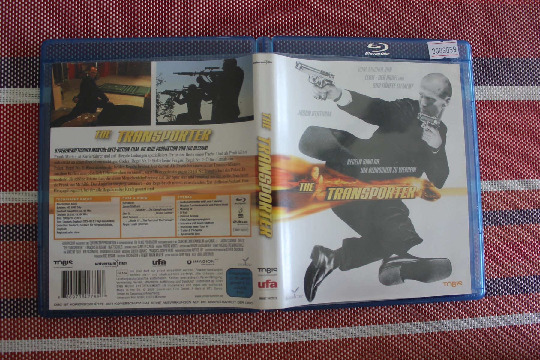 Alle DVDs: The Transporter / Blu-ray / Jason Statham 3059 – Gebraucht aus Geroldswil von schlumpf1969