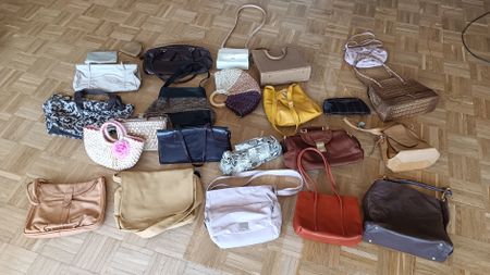 Taschen Set Damen Brauntöne (25 Artikel)