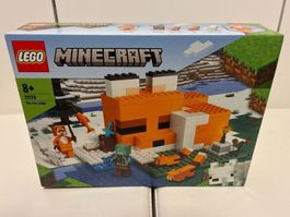 LEGO Minecraft 21178 The Fox Lodge neu