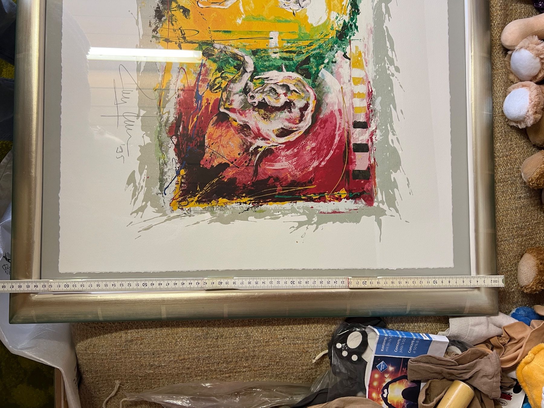 Poster & Bilder: Bild mit Pferden signiert nummeriert – Gebraucht aus St. Gallen von Allu90er 4
