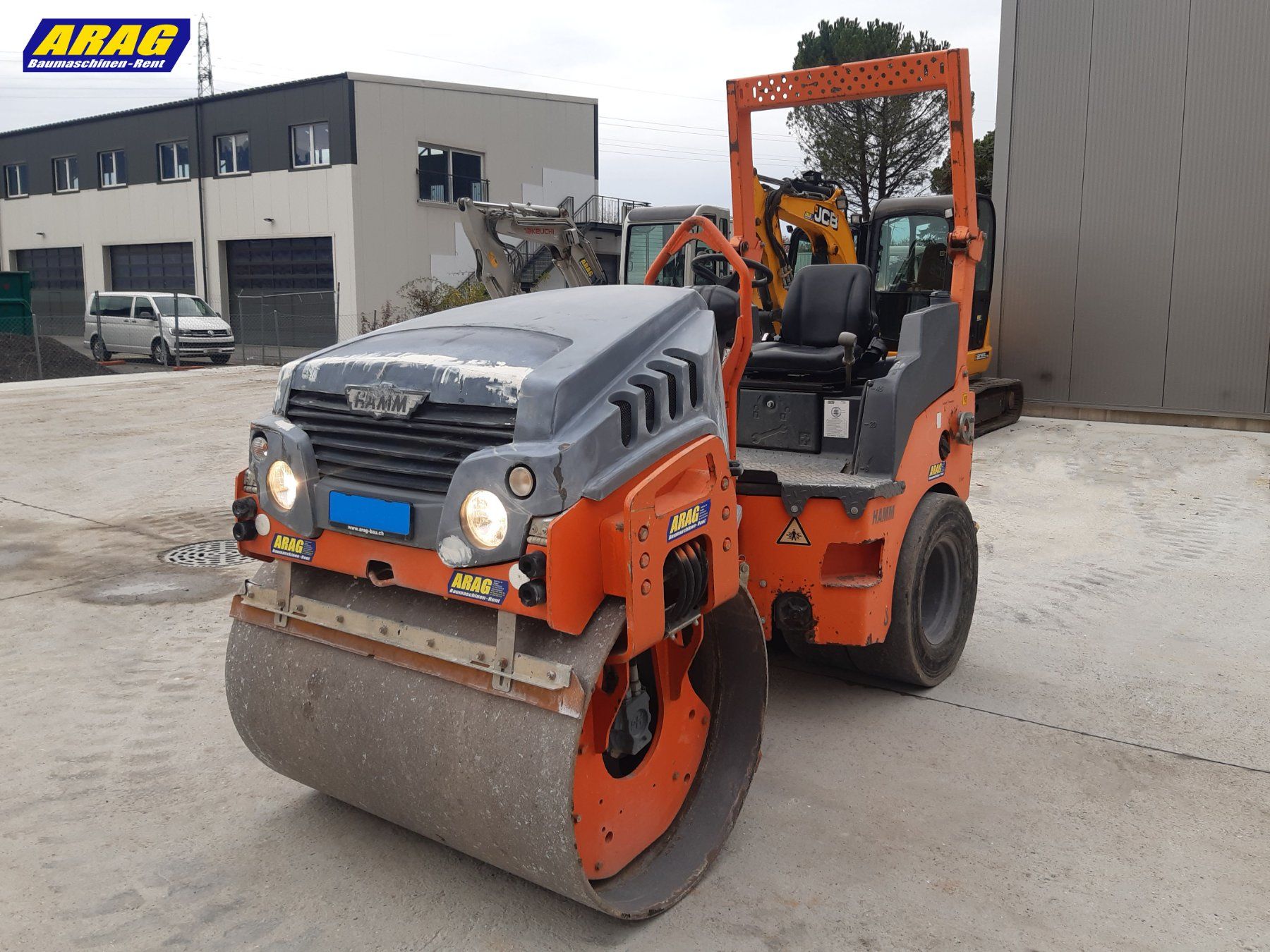 Tutte le macchine: Hamm HD13VT Tandemwalze – Usato da Hasle LU venduto da Arag08 4