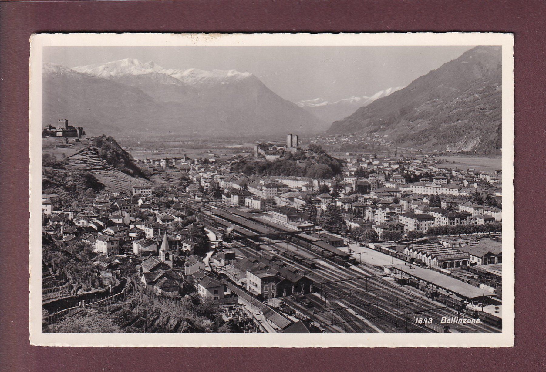 Cartes postales: BELLINZONA - Stazione – D'occasion à Pully par nicecards