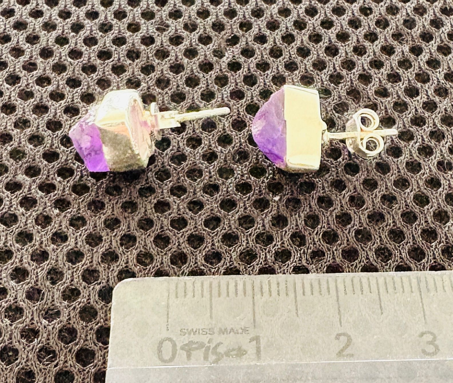 Ohrringe & -stecker: Ohrstecker, silber, Amethyst – Neu (gemäss Beschreibung) aus meilen von ahersche 1