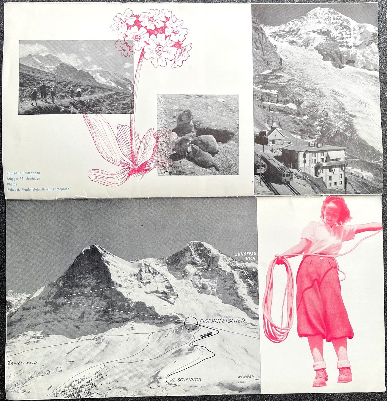Dokumente: Prospekt Jungfraujoch / Eigergletscher – Gebraucht aus Burgdorf von Bsb7 5