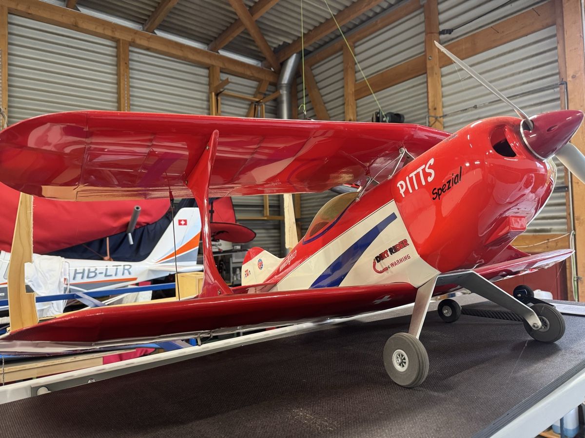 E-Flite Modellismo RC: Pitts Doppeldecker – Usato da Wilen b. Wollerau venduto da Loonyacht