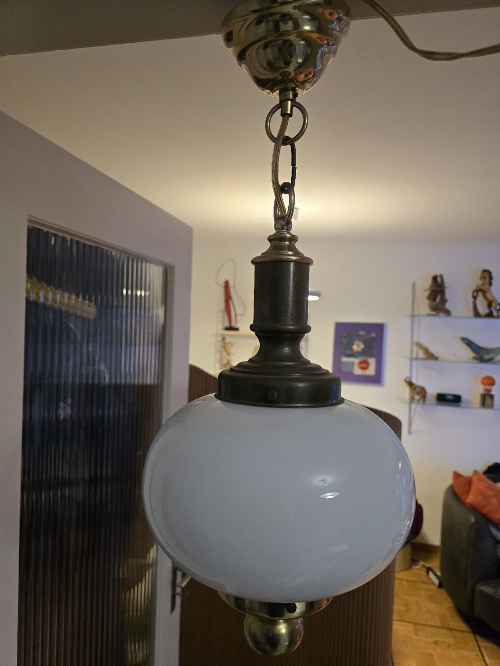 Lampade: mid century Opalglas Lampe – Usato da Biel/Bienne venduto da alexriveros2 2