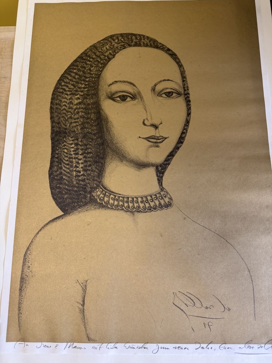 Grafica & Litografie: Original Lithografie Alexsander Sadkowsky – Usato da Strengelbach venduto da RaenAntikDesign 1