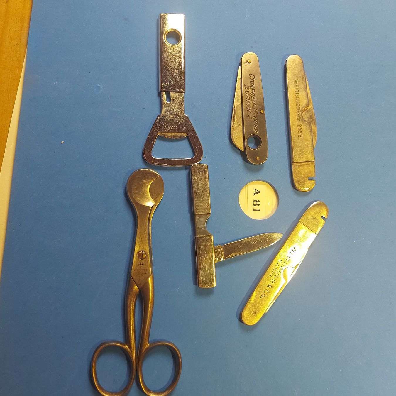 Coltelli tascabile: 6 Cigarrenschneider Nr-A81 – Usato da Opfikon venduto da Seevogt47