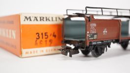 e37 Märklin 315/4 DB Hochbordwg mit breiter Vorentkupplung
