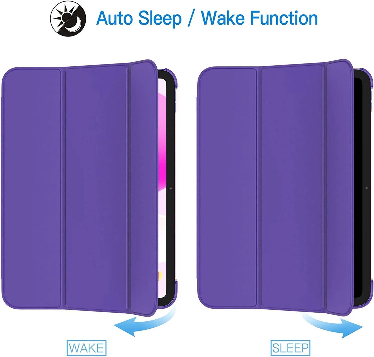 Covers & Borse: iPad mini 6 Hülle Etui Case Smart Folio Cover Coque Tasche – Nuovo e nell'imballaggio originale da Volketswil venduto da coverandmore 2