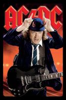 Blechschild-AC/DC-ANGUS YOUNG
