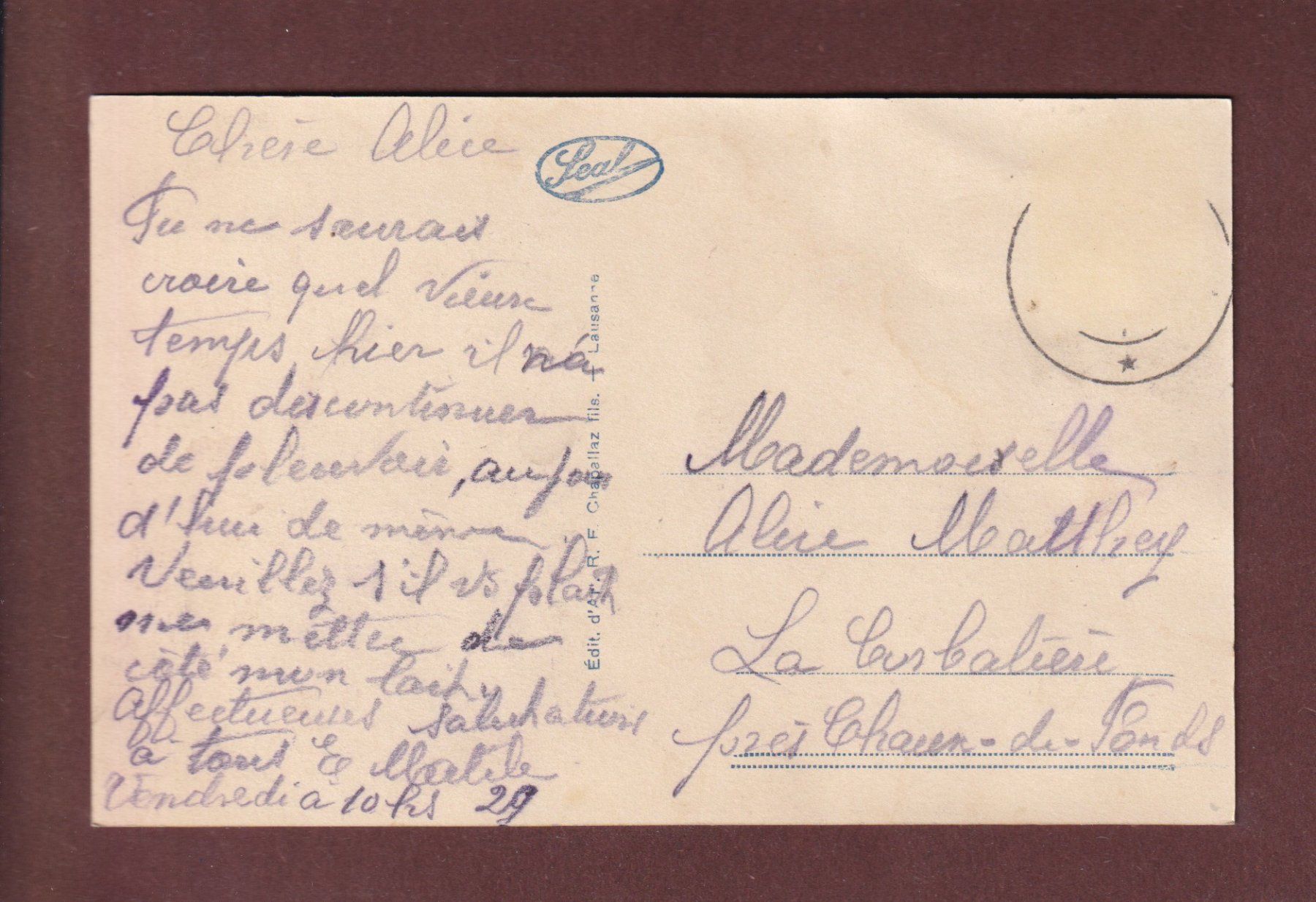Cartoline postali: NYON - Cygnes et château – Usato da Pully venduto da nicecards-shop 1