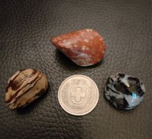 Cappuccino Jaspis - Speckstein - Gabbro - private Sammlung
