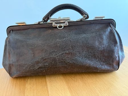 Vintage Ledertasche / Arzttasche