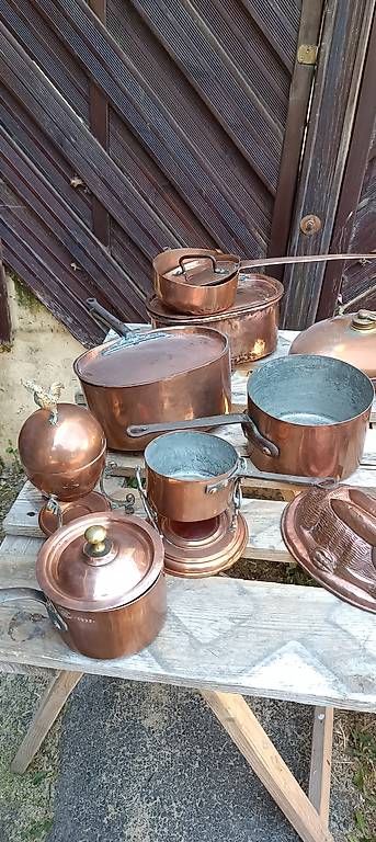Casseroles: Cuivre  – D'occasion à Granges (Veveyse) par Primo23 3