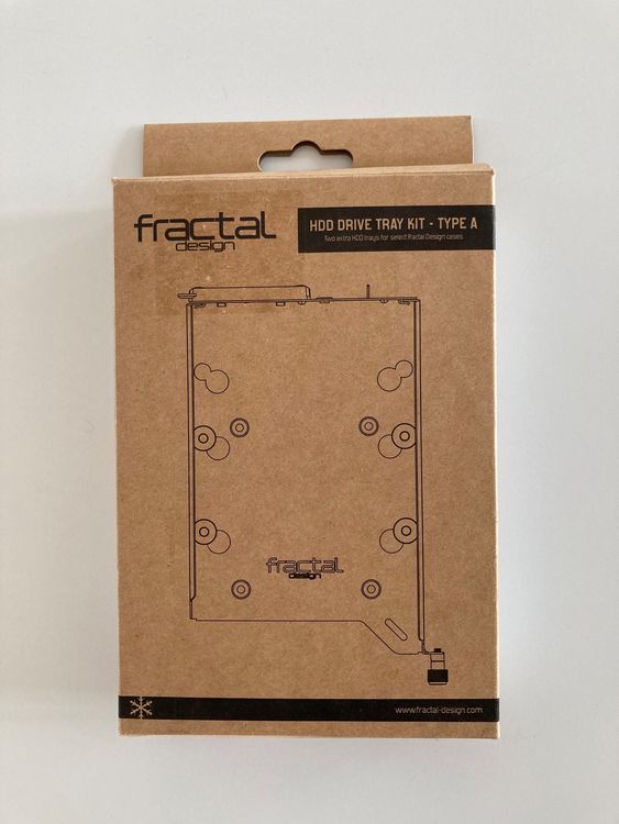 Fractal Design Festplatteneinschub-Kit Typ A – Für Define R6 & Kompatible Gehäuse, Weiß