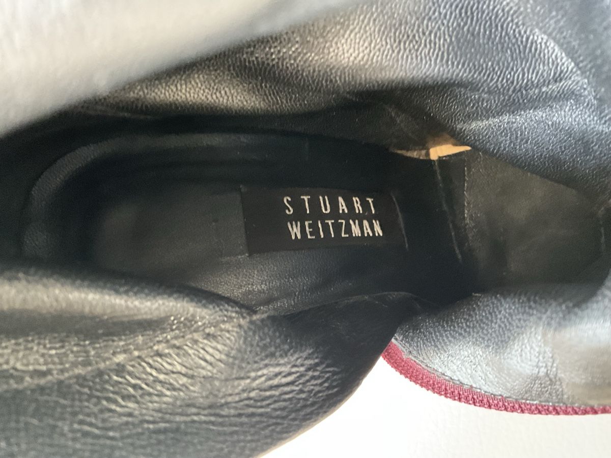 Stuart Weitzman Damenschuhe: Stuart Weitzman Stiefeletten rot in Grösse 38 – Gebraucht aus Mariastein von u_n_6s5w 2