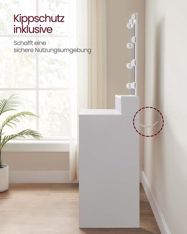 Tavoli da trucco: Schminktisch LED-Beleuchtung einstellbare Helligkeit STELLAR – Nuovo e nell'imballaggio originale da Lachen SZ venduto da MAMORU-MOEBEL 6