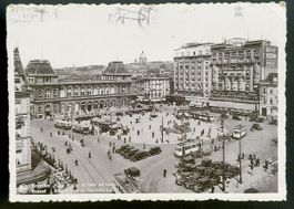 Postkarte 1938 Brüssel „Luftpost“