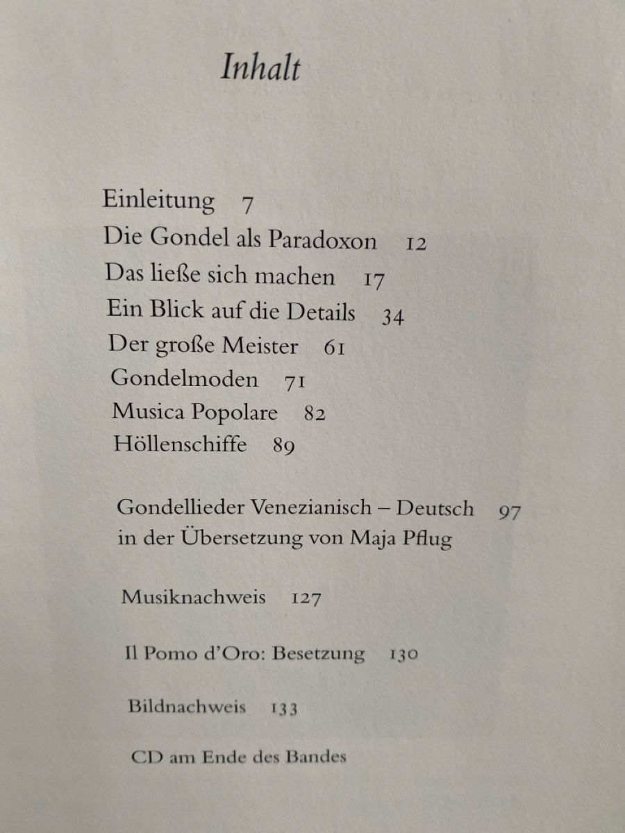 Libri: Donna Leon: Gondola, Geschichten, Bilder, Lieder+CD! – Nuovo (secondo la descrizione) da Dallenwil venduto da kavogt6 4