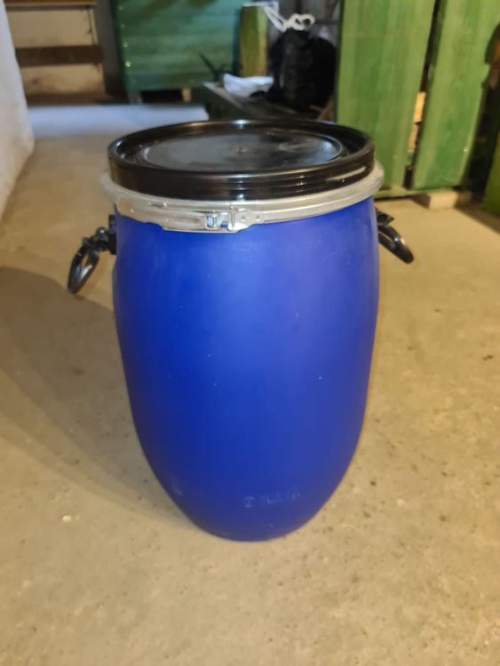 FIXKRAFT 5L Weithalsfass Mit Deckel - Lebensmittelechter Vorratsbehälter Für Lebensmittel & Tierfutter