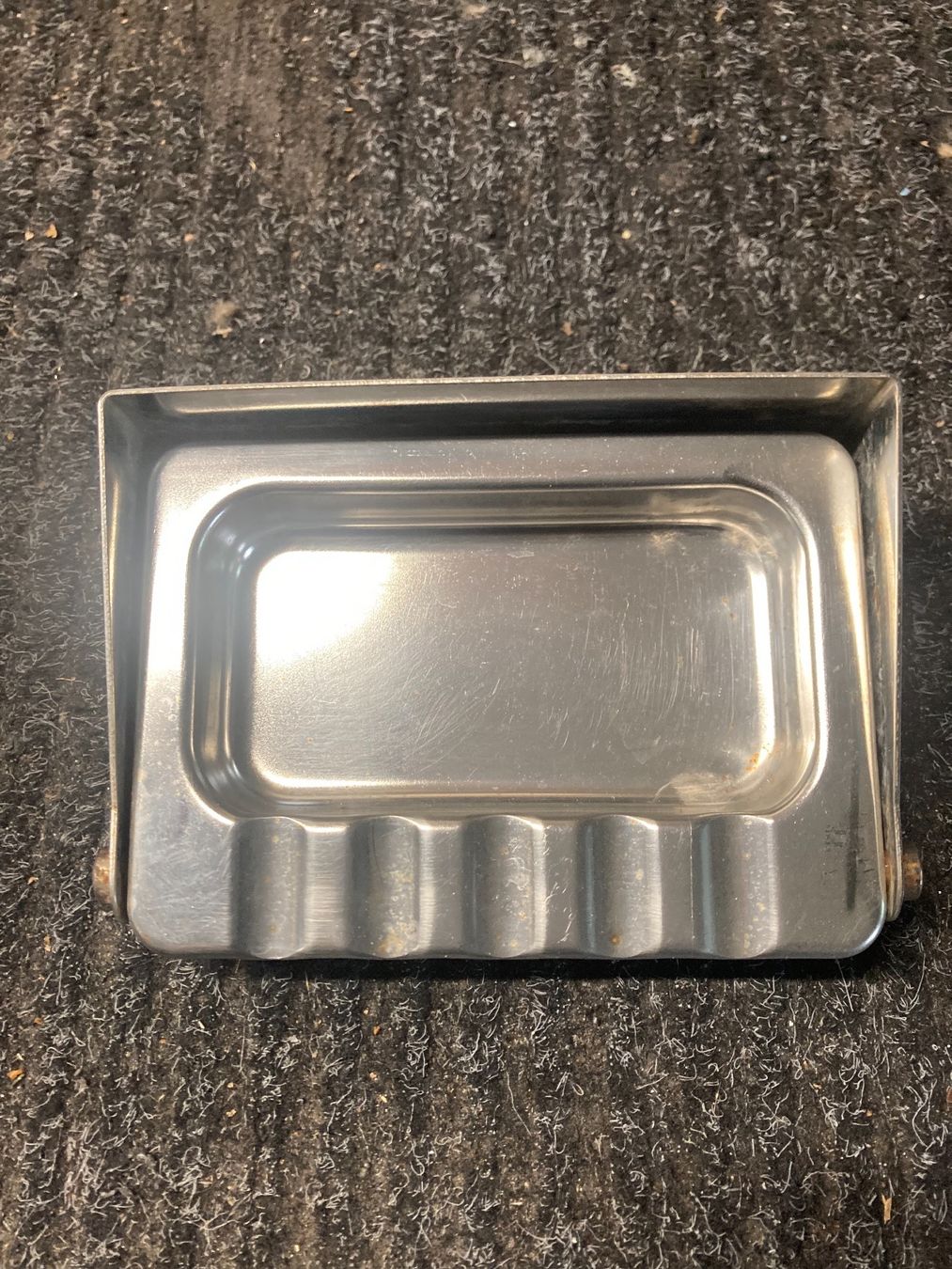 Aschenbecher: Aschenbecher inox – Gebraucht aus Künten von sheila017