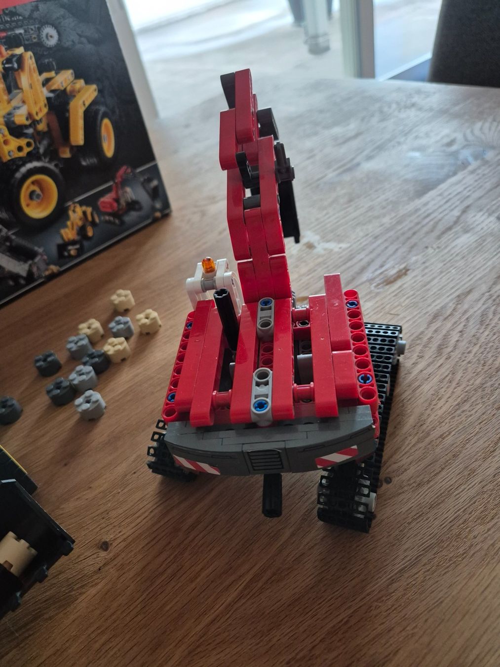 Lego Giocattoli: Lego TECHNIC 42023 - BAUSTELLE kpl. + anleitung+karton – Usato da Leimbach TG venduto da lachende 5