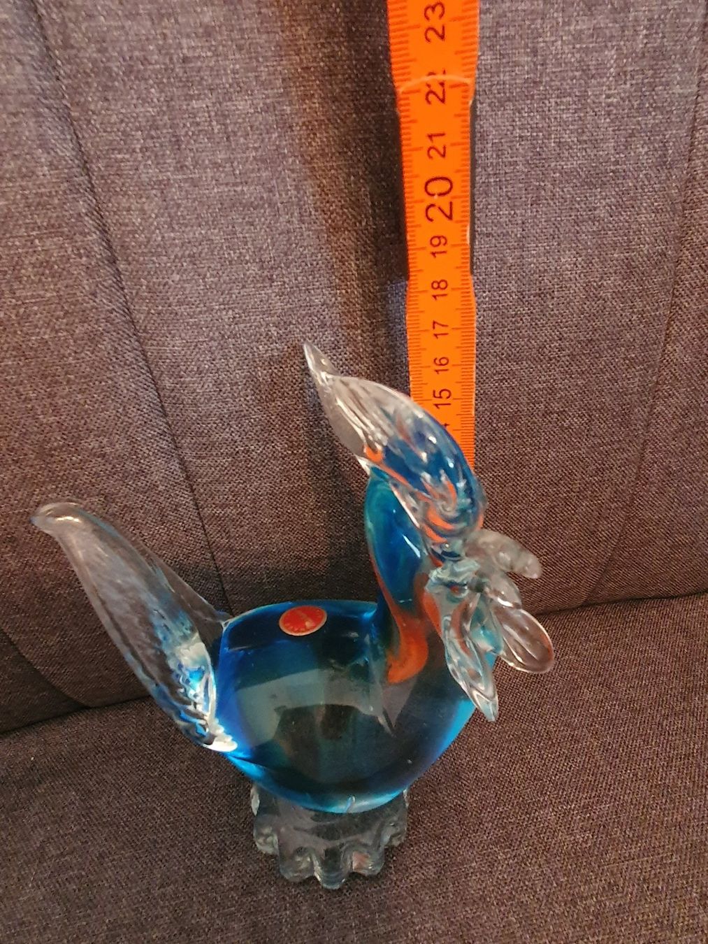 Murano Statuette: Murano Hahn – Usato da Klingnau venduto da Fee1960 2