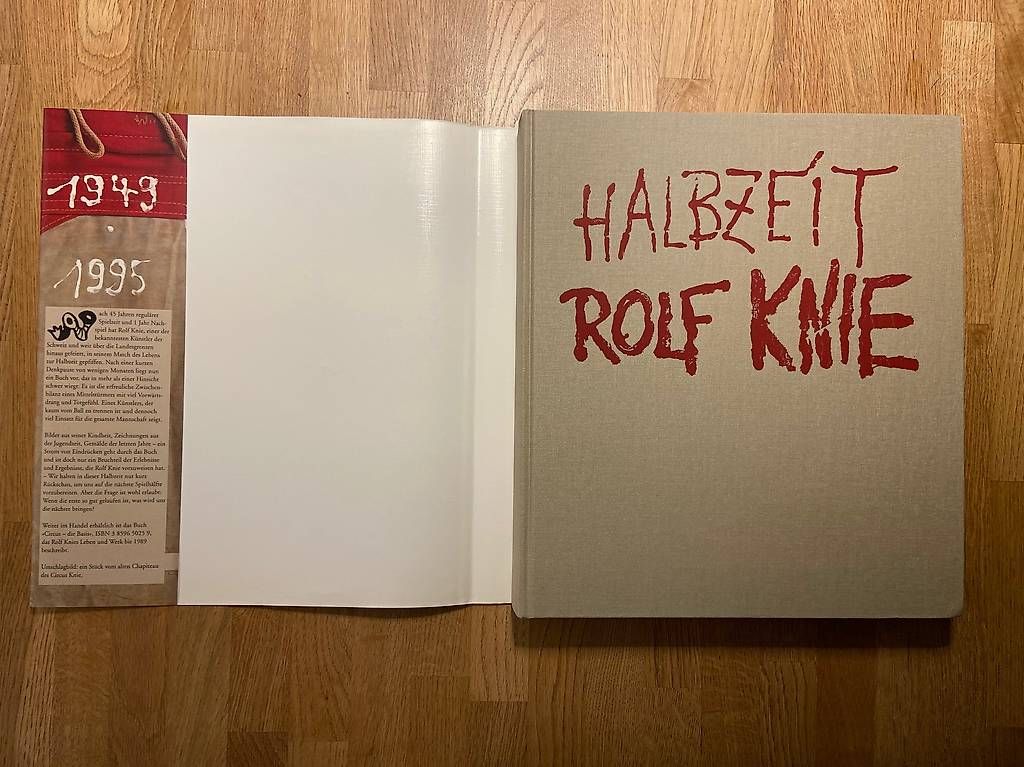 Libri: Buch Rolf Knie - Halbzeit – Usato da Au SG venduto da buzby