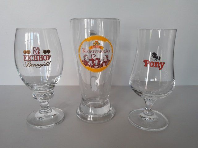 Eichhof Gläser: Bier Brauerei Eichhof Gläser – Gebraucht aus St.Gallen von Stocken64 2