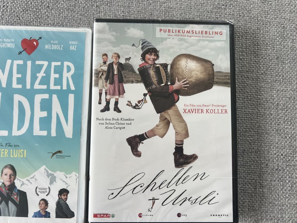 Schweizer DVD Film Heidi Schellen-Ursli Helden Z‘Bärg Alpzyt (Neu und ...