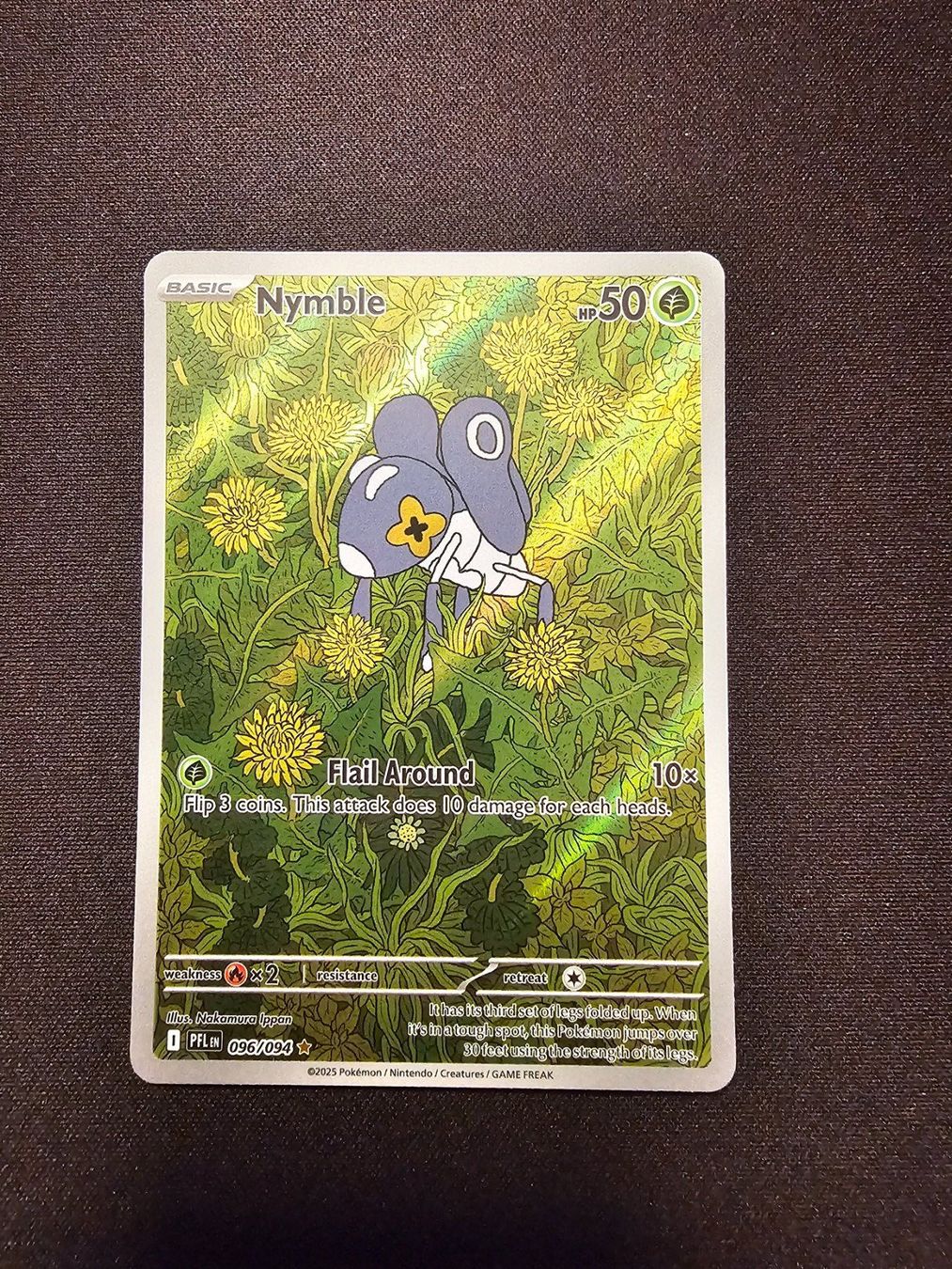Pokémon Sammelbilder & Trading cards: Nymble EN 096/094 – Gebraucht aus Lufingen von Argannon