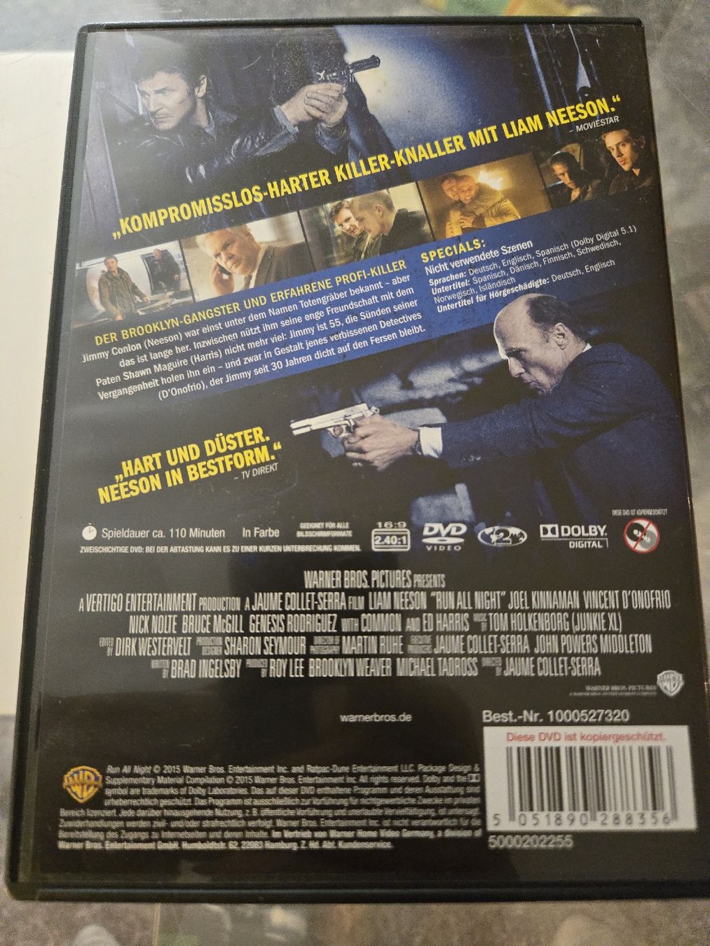Tutti i DVDs: Run All Night DVD – Usato da Bussigny venduto da Kfdlt 1