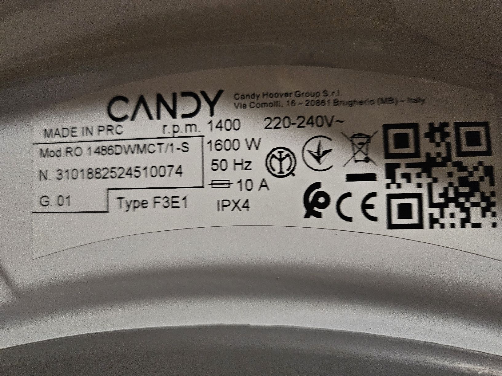 Candy Waschmaschinen: Waschmaschine Candy  – Neu (gemäss Beschreibung) aus dulliken von five66 3