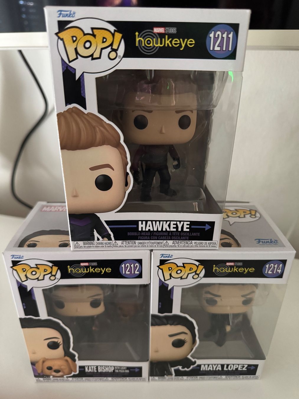 Funko Statuette: 3x Funko Pop Hawkeye – Nuovo (secondo la descrizione) da Vaduz venduto da sxmveel