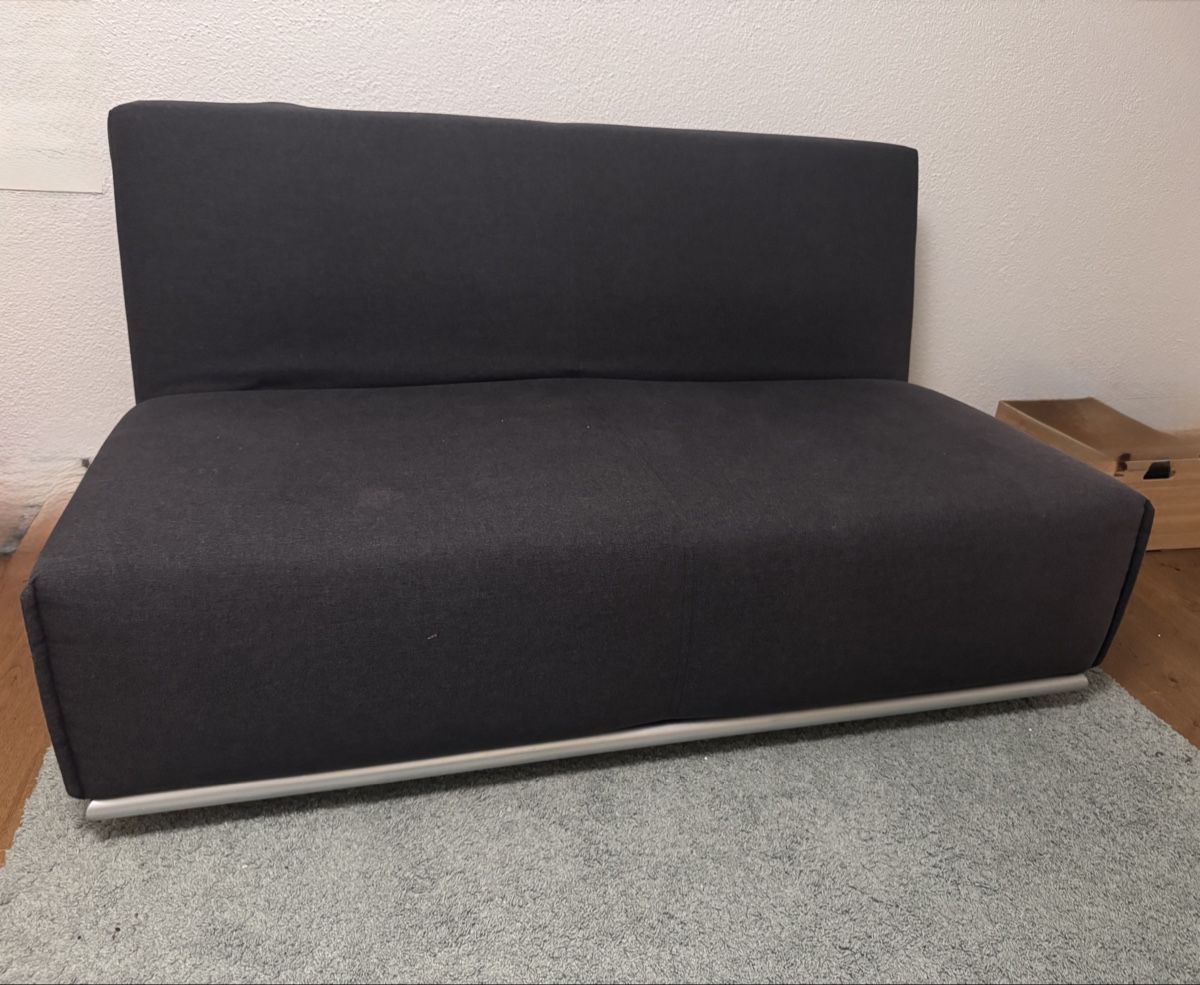 Divani: Bettsofa dunkelgrau anthrazit – Usato da Schafisheim venduto da Floromea