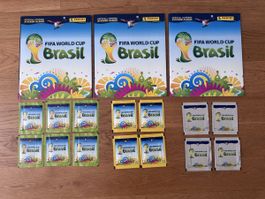 Panini FIFA World Cup Brasil 2014 Alben leer und Päckli