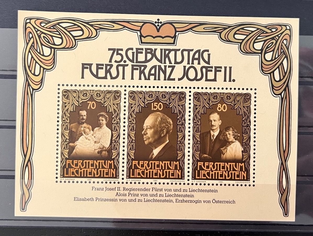 Tous les timbres: FL Block 11, 1981 ** – D'occasion à Adliswil par Myxin