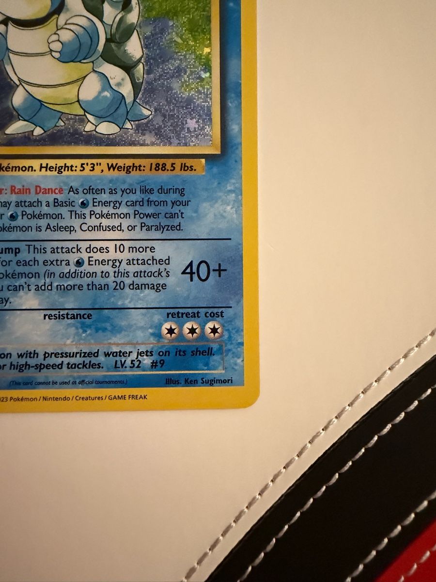Pokémon Carte collezionabili: Blastoise (Classic Collection) + 3 Karten – Usato da Biel/Bienne venduto da SeeLoewe55 4