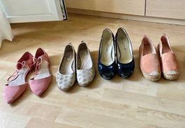 4 Sommer Schuhe Grösse 39 - CHF 35
