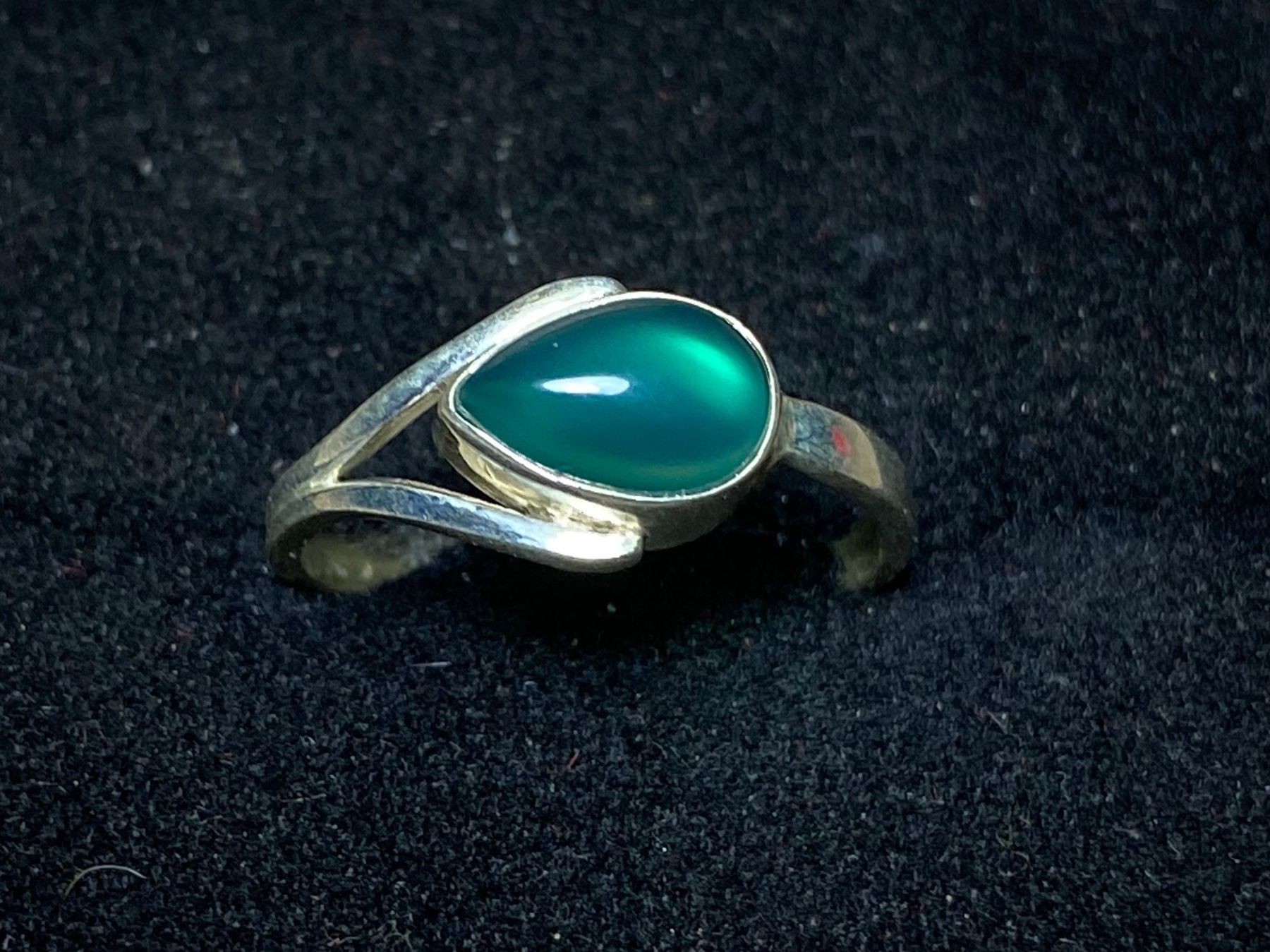 Ringe: kunstvoller 925 Silberring - Grüner Achat – Neu und originalverpackt aus Laax von Kiki_Kingdom3 6
