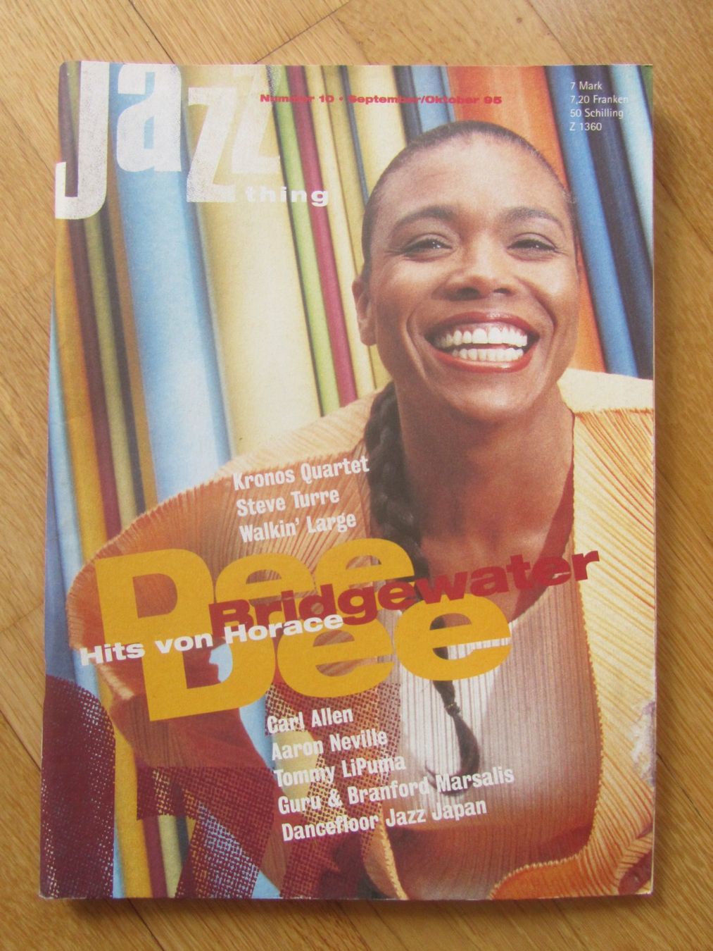 Zeitschriften & Magazine: Jazzthing Magazin Nr. 10/95 mit Dee Dee Bridgewater – Gebraucht aus Seengen von mikelele