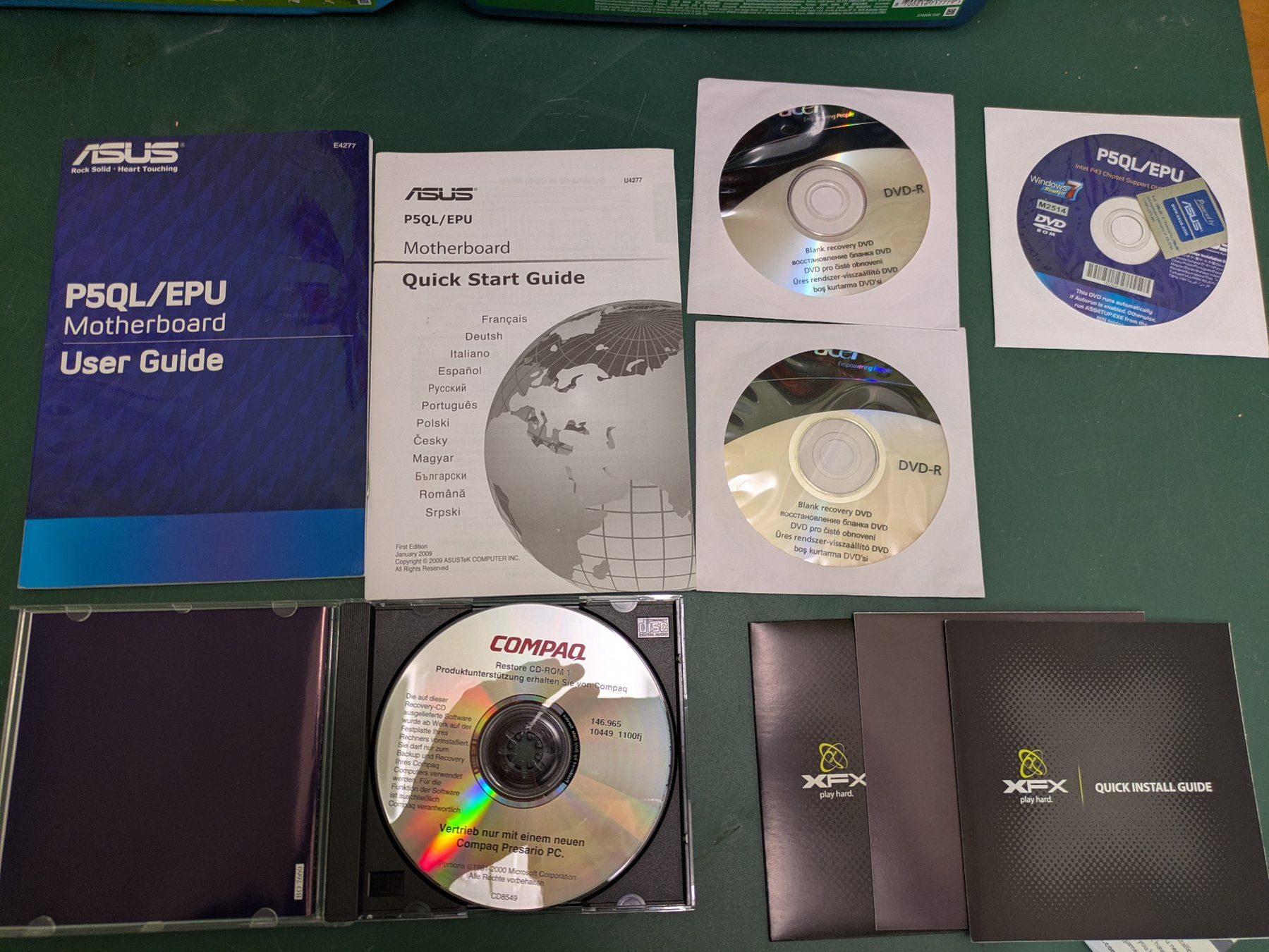 Software: Systemsoftware & VGA Treiber alte PC (Compaq, Asus, Tandon) – Usato da Widen venduto da Thomson4