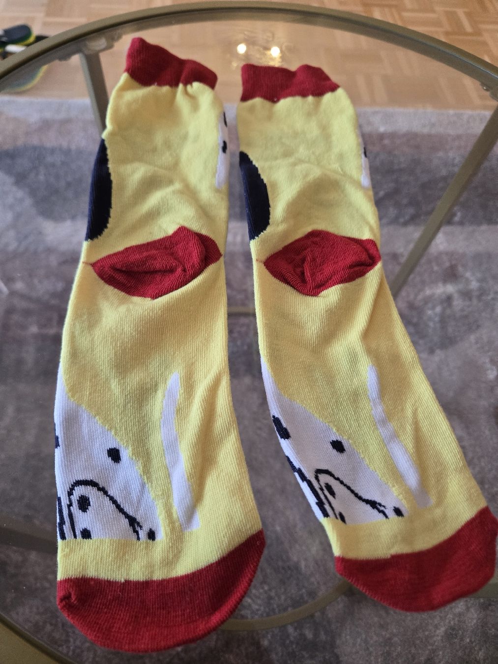 Calze: 🧦 101 Dalmatiner Socken | gelb & rot – Nuovo (secondo la descrizione) da Bussigny venduto da Kfdlt 1