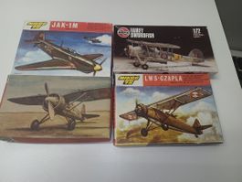 4 Flugzeug Bausätze