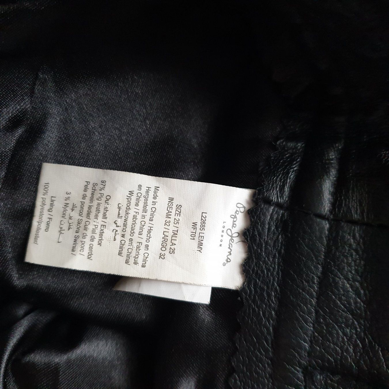 Pepe Jeans Pantalons: Pepe Jeans, Echtlederhose Gr. 25 – Neuf (Voir description) à Frenkendorf par Moon111 7