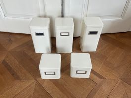 Vintage Apothekerbüchsen Vorratsdosen
