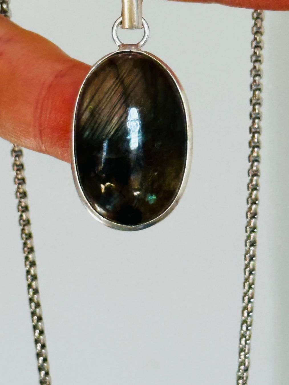 Catenine: Labradorite necklace – Nuovo e nell'imballaggio originale da Genève venduto da AGBERG 6